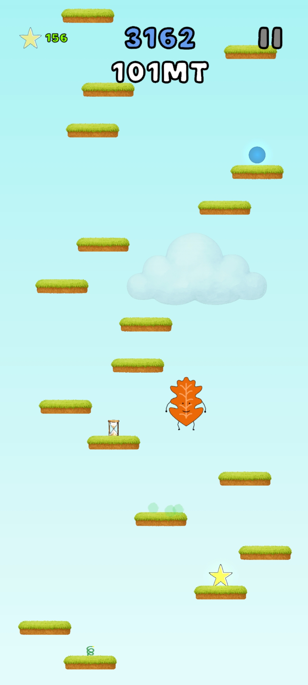 Leaf Jumper gameplay screenshot 2
