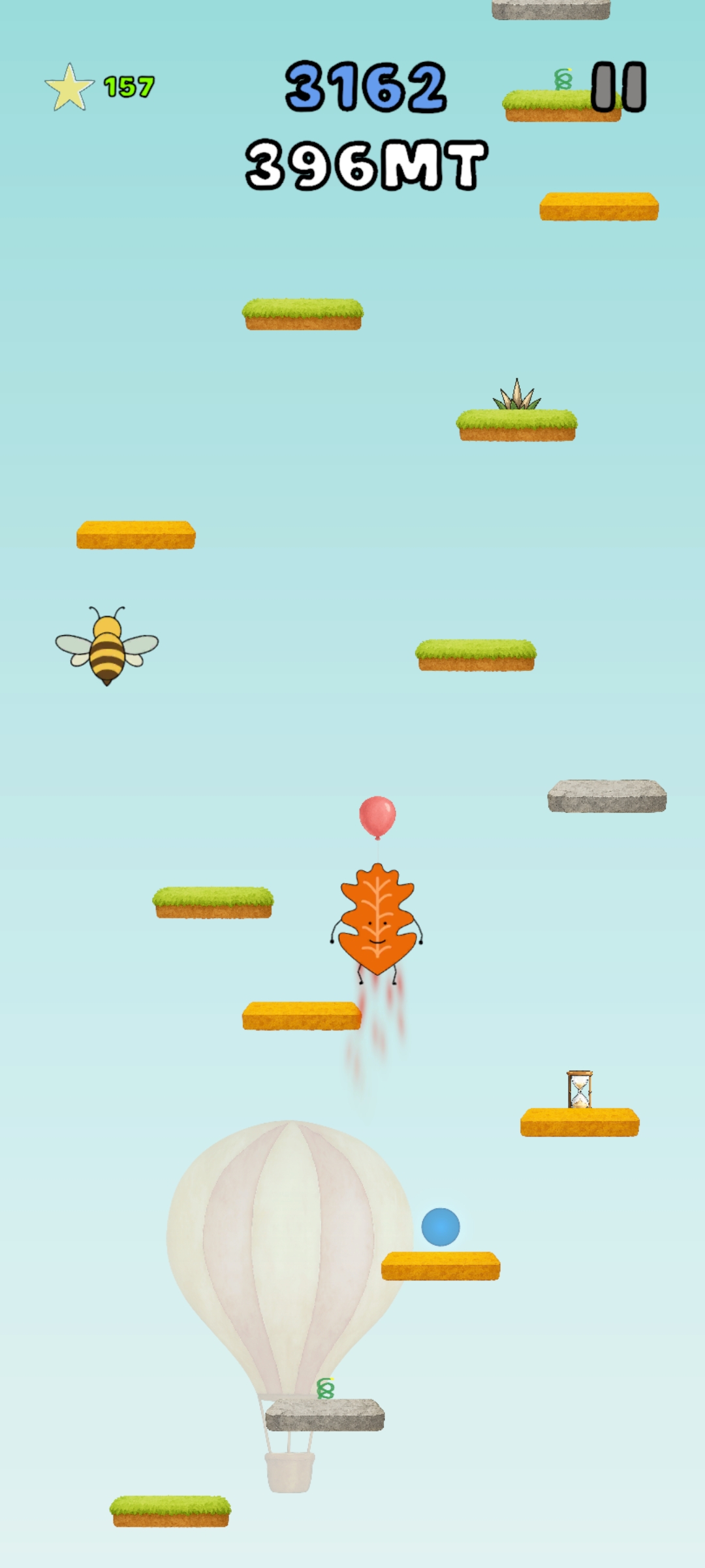 Leaf Jumper gameplay screenshot 4
